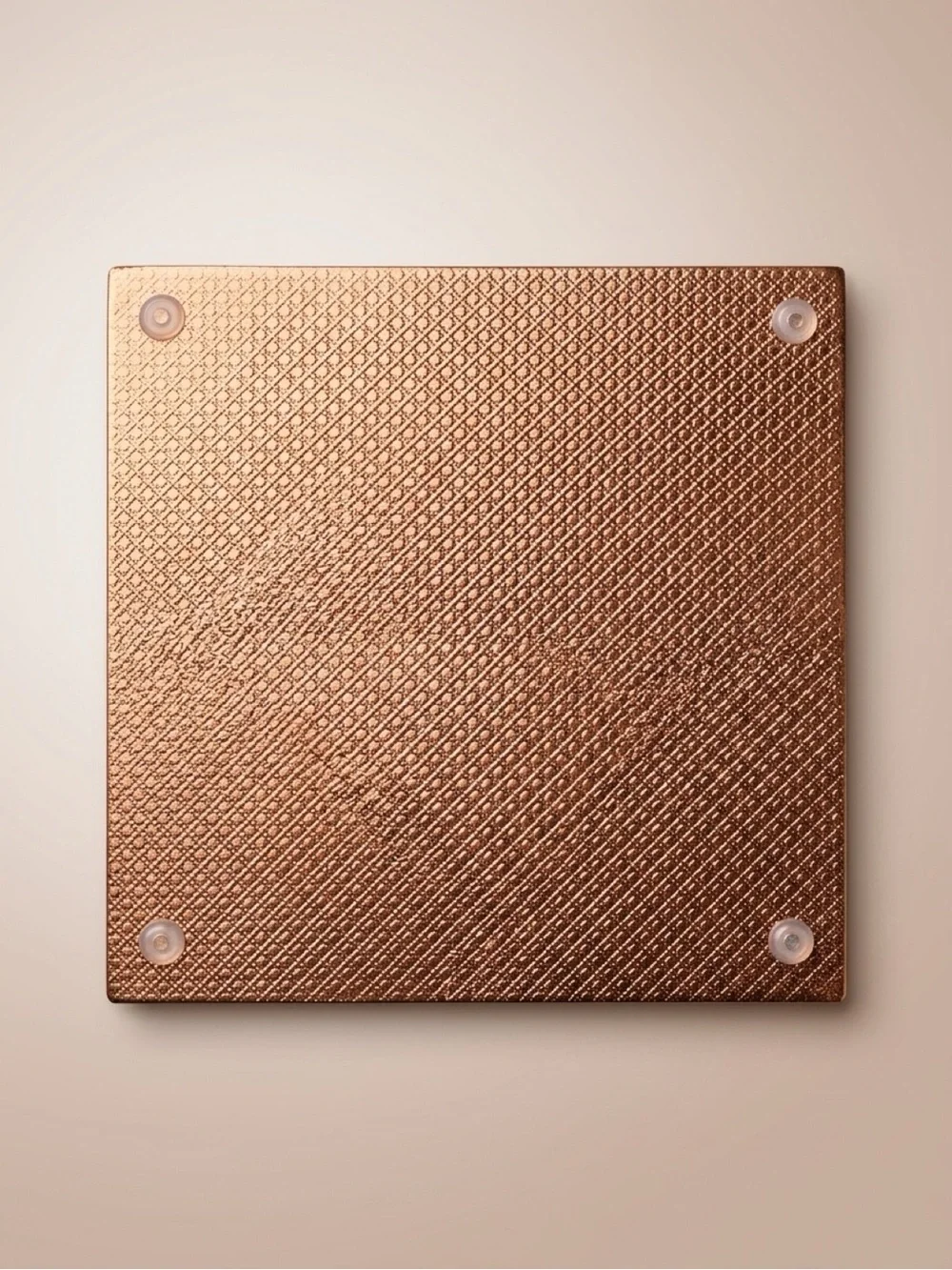 Ornate Copper-Tone Elephant Wall Art with Colorful Accents